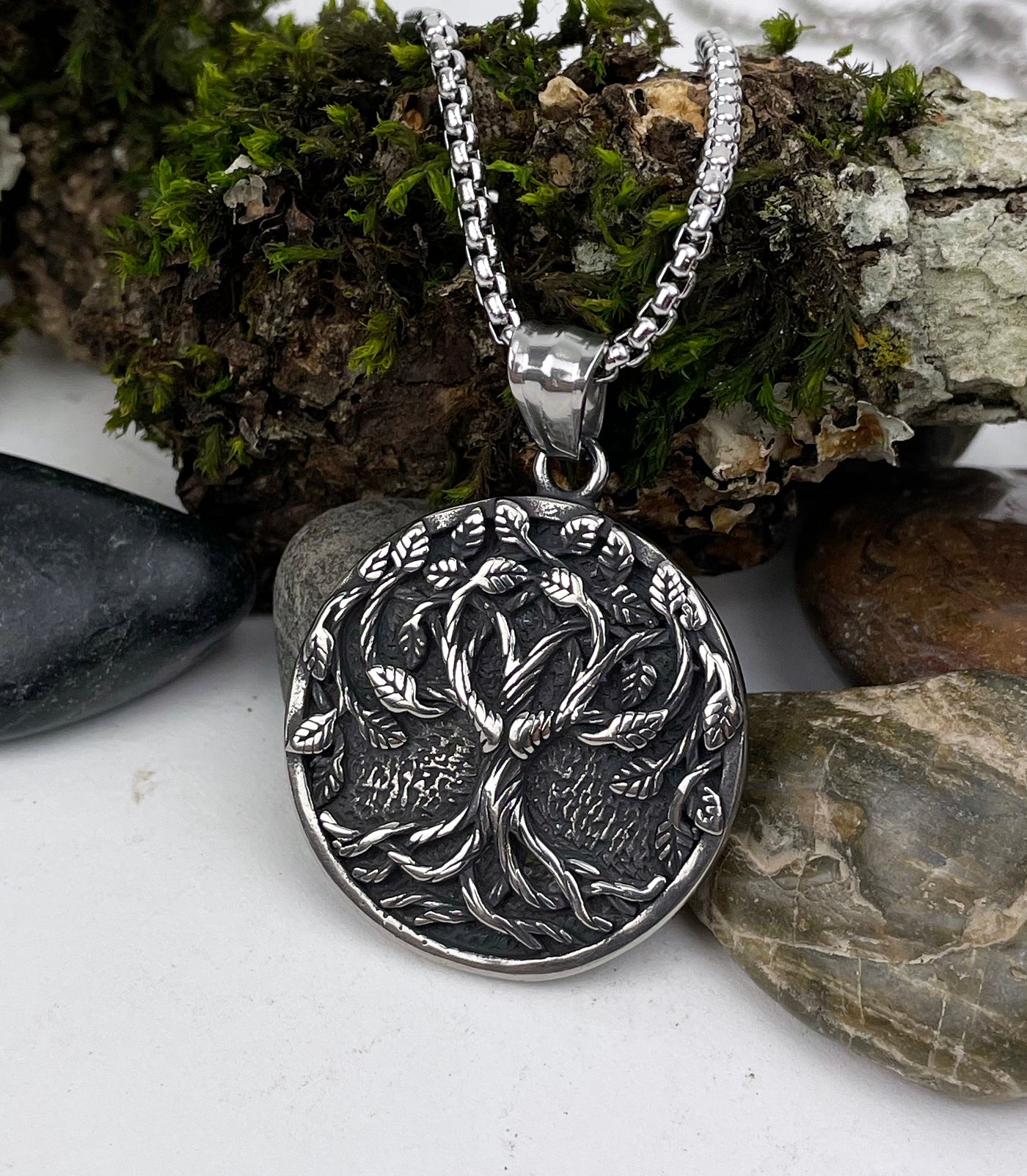 Tree of Life Stainless Steel Pendant