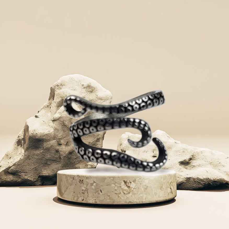 Deep Ocean "Release the Kracken" Ring