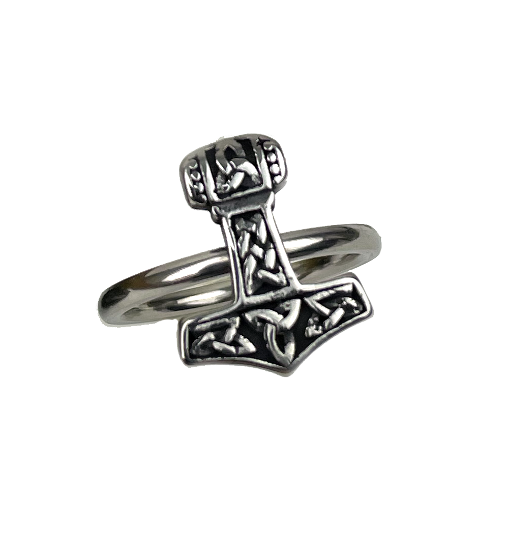 Woman's Thor's Hammer Ring