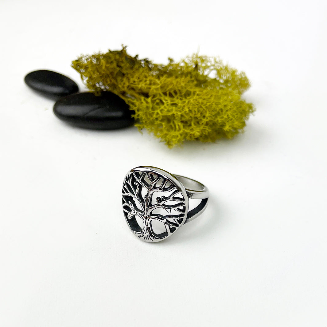 Woman's Tree of Life Women's Stainless Steel Ring