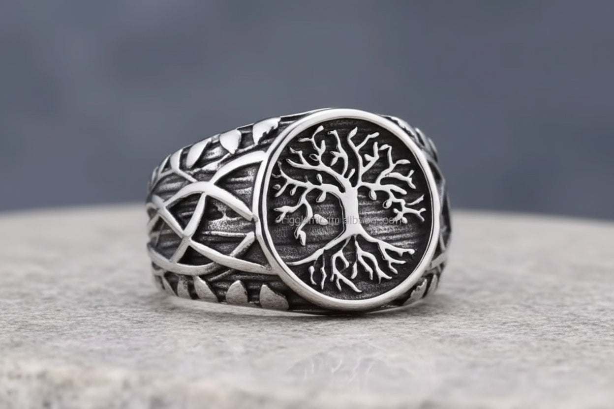 Tree of Life with Celtic Knots