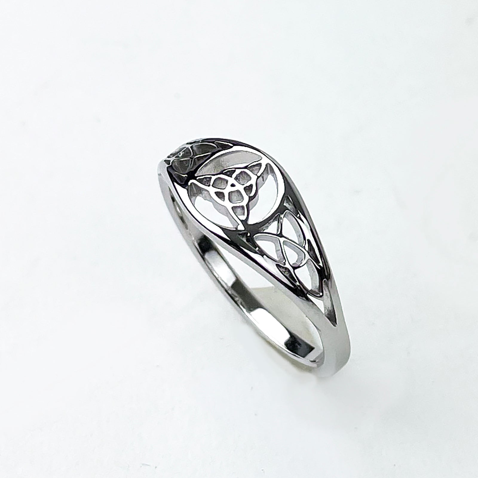 Woman's Fancy Trinity Knot Ring