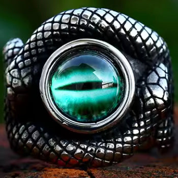 Dragon Eye Stainless Steel Ring
