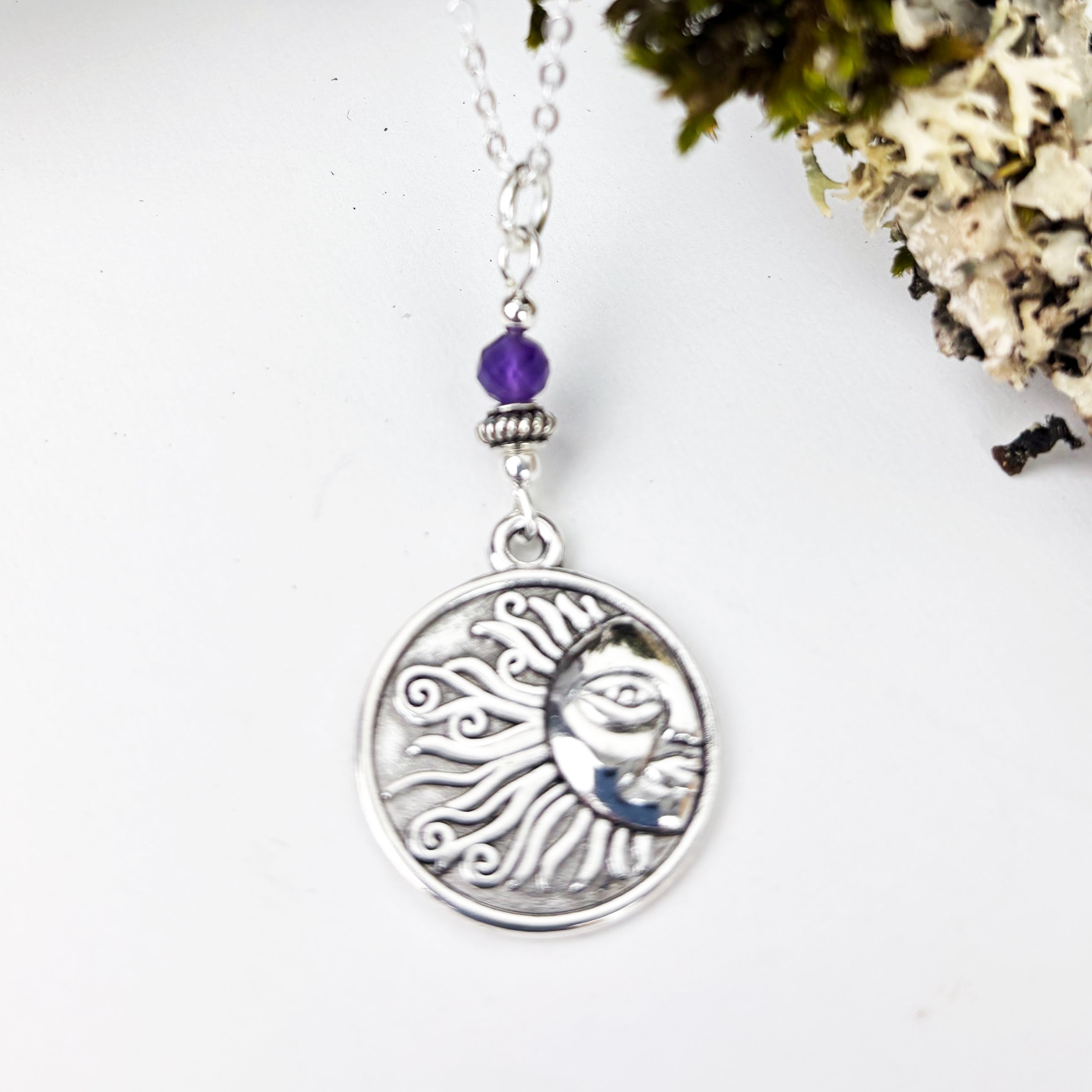 Celtic Sun with Amethyst