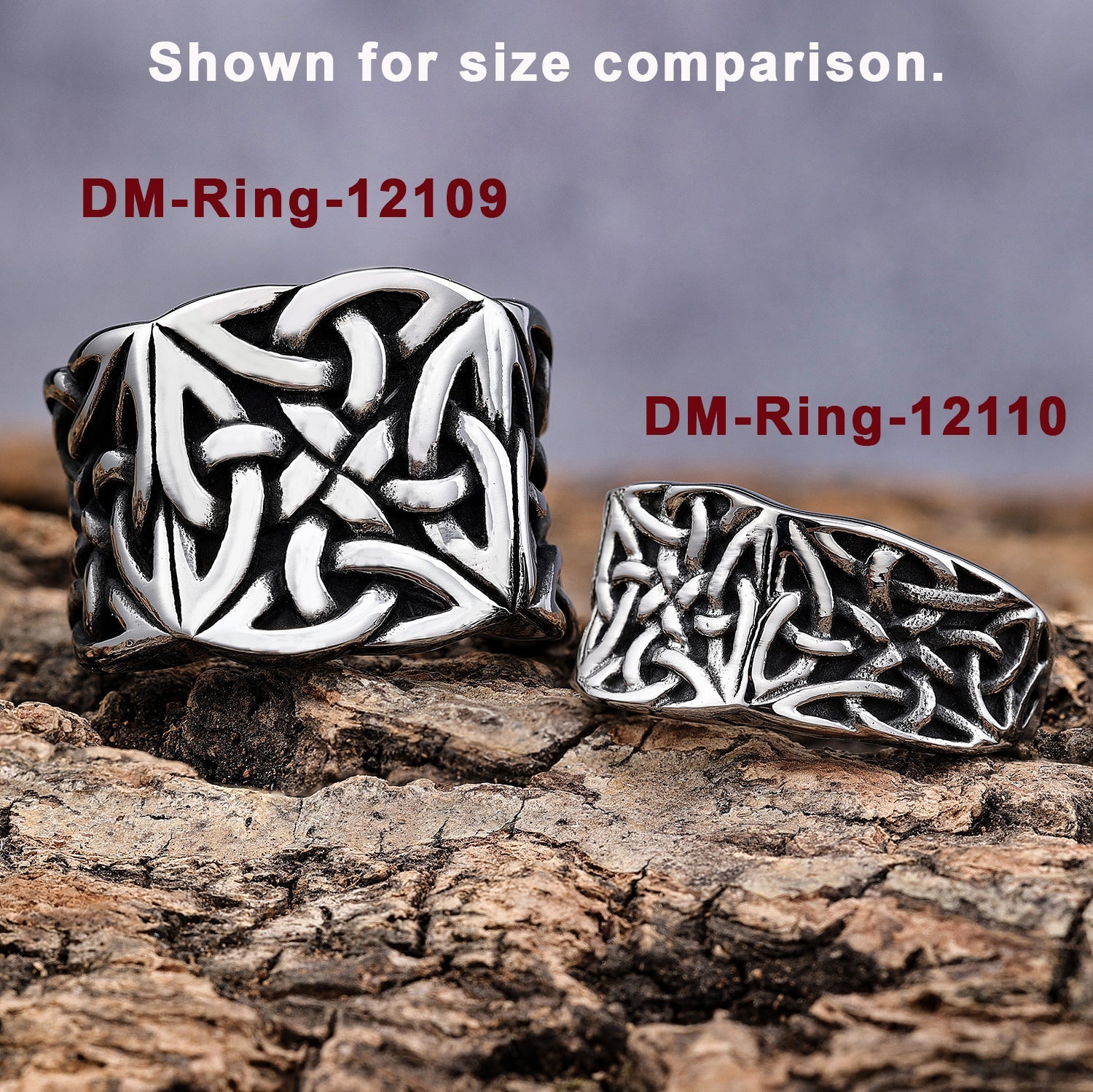 Medium Quad Tri Knot Ring