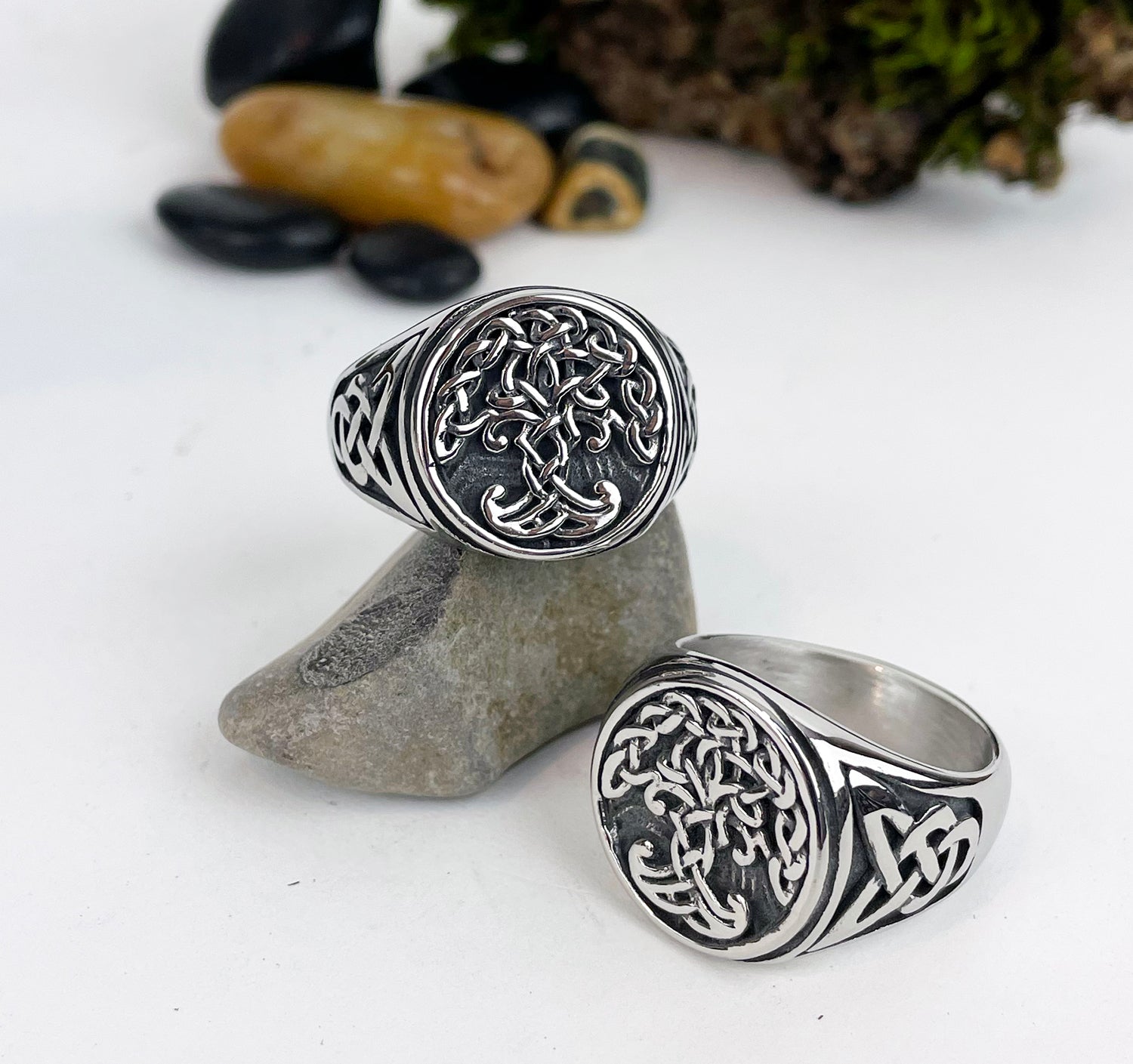 Celtic Knot Tree of Life Ring