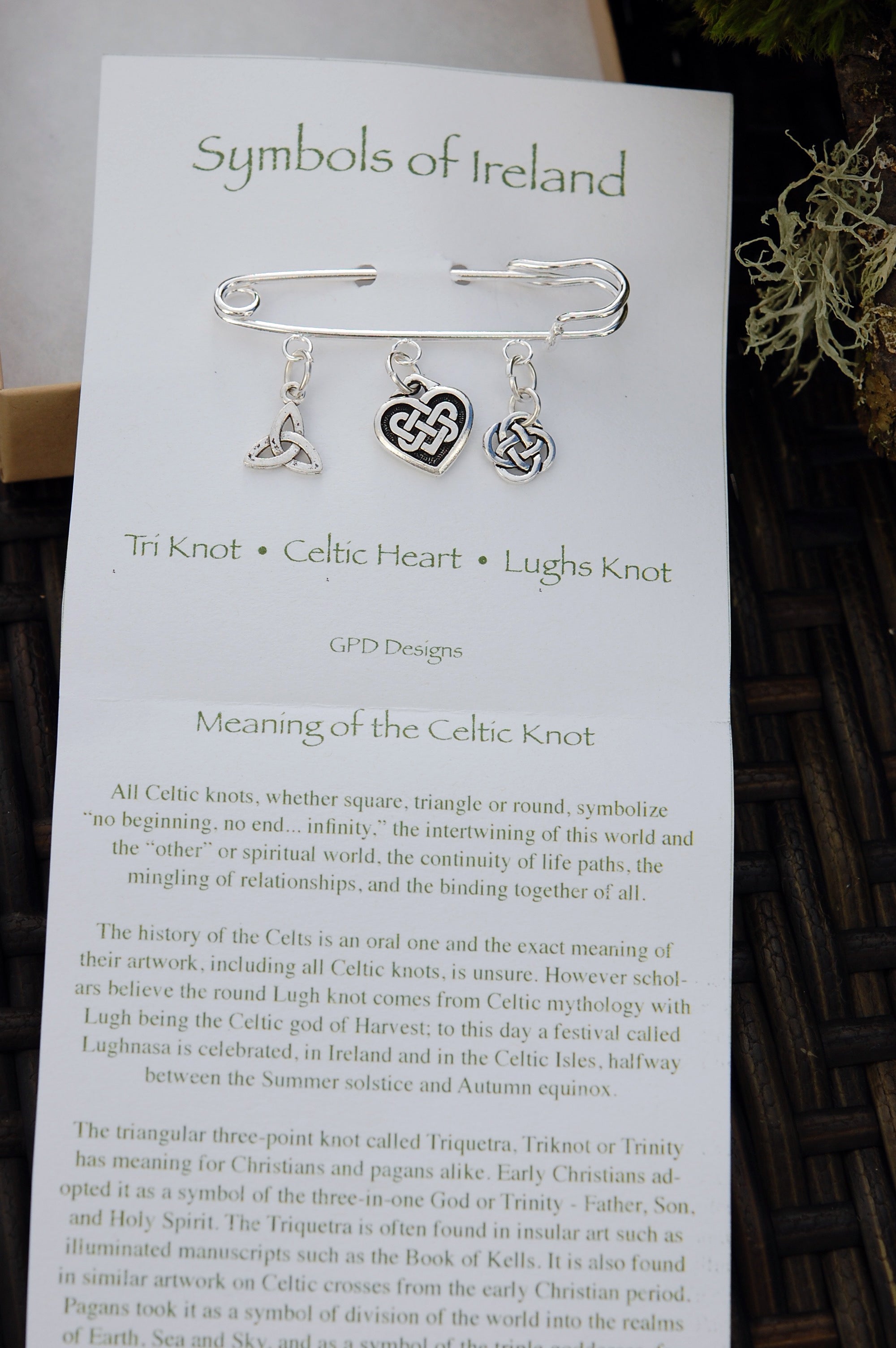 Celtic Heart Pin