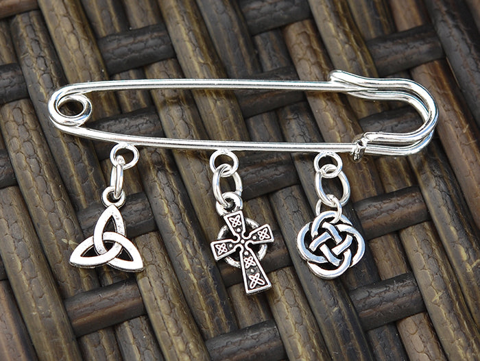 Celtic Cross Pin