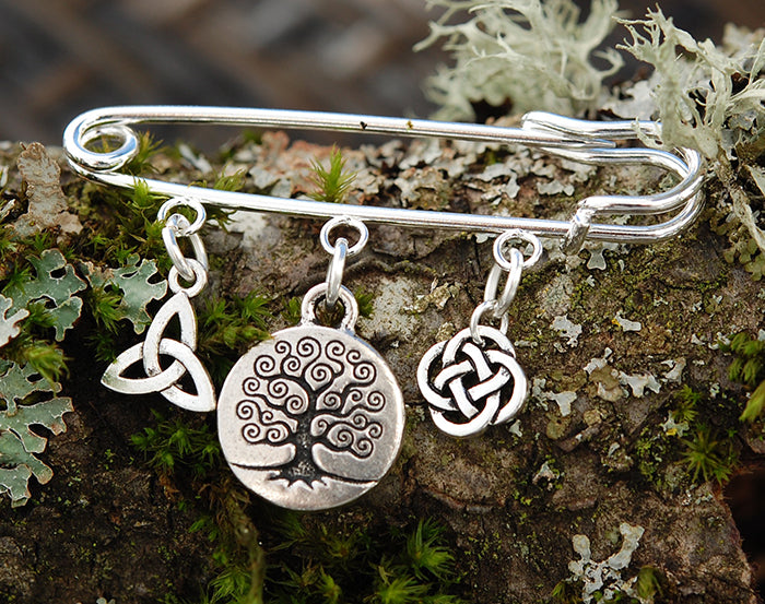 Celtic Tree of Life Pin