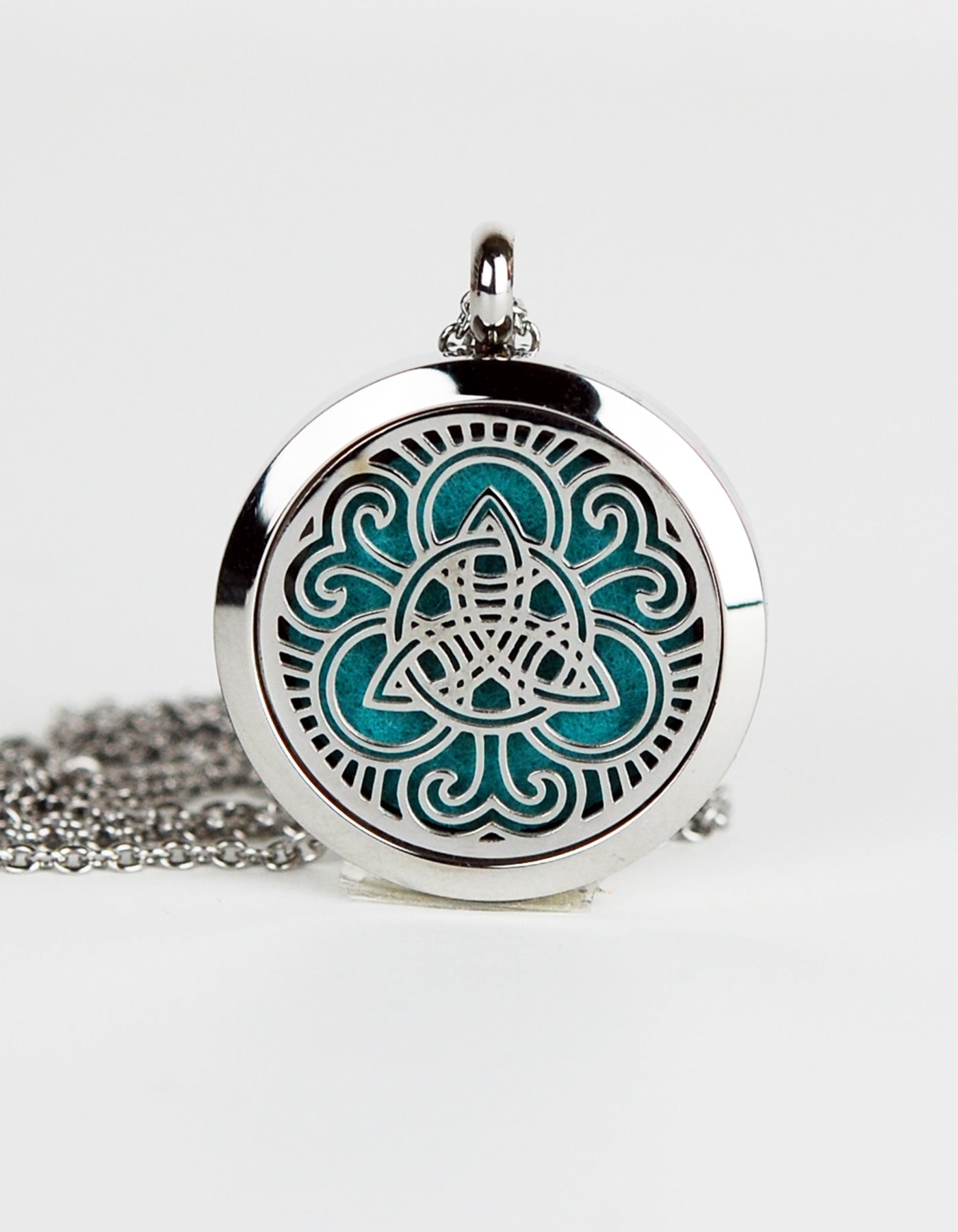 Celtic Trinity Knot Aromatherapy Pendant