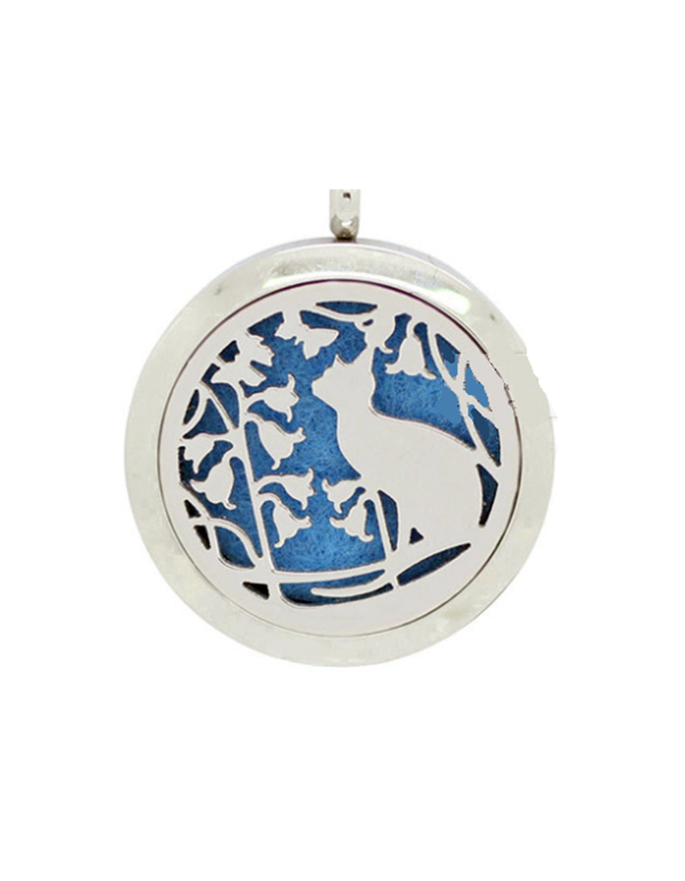 Cottage Cat Aromatherapy Pendant