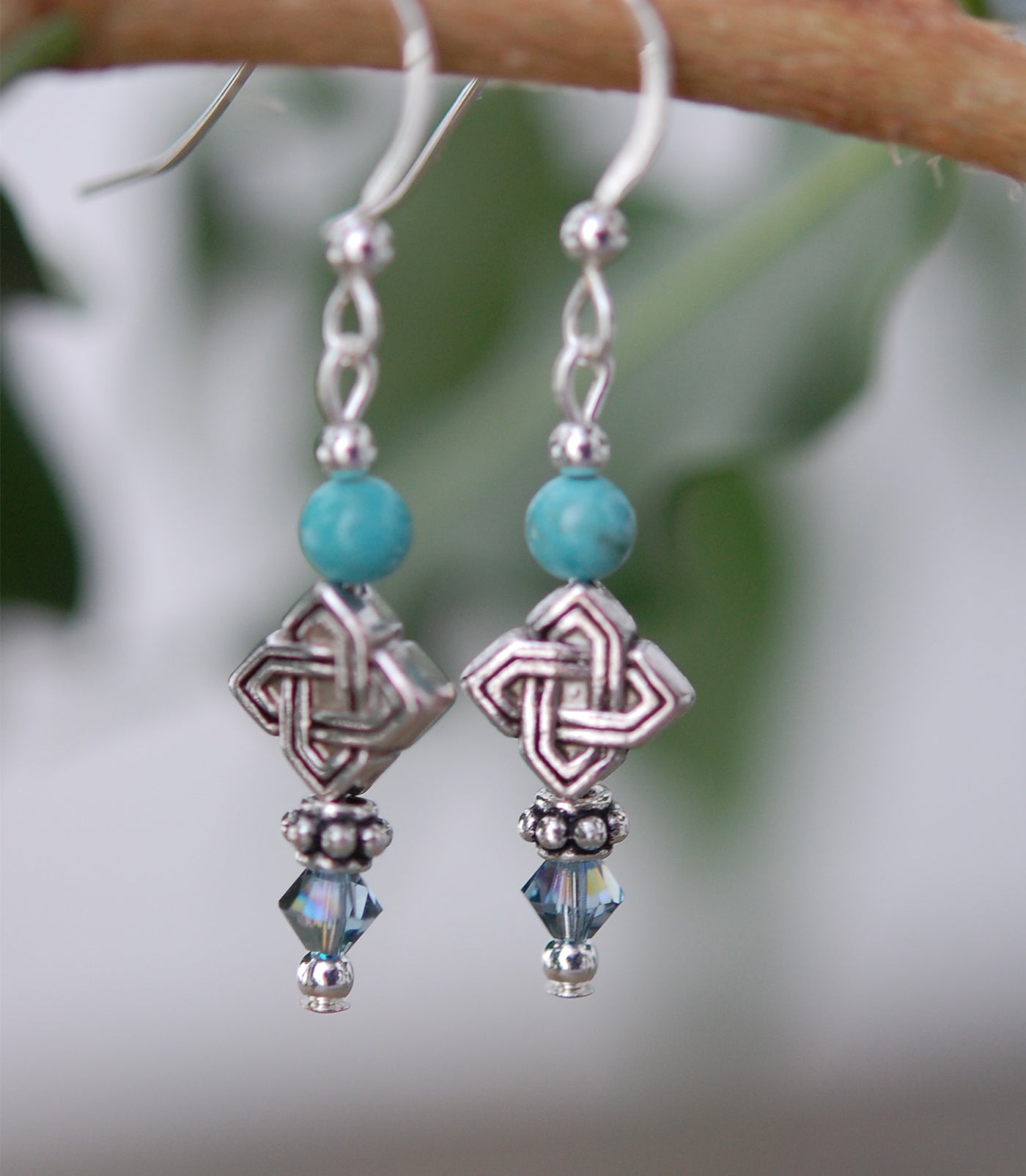 Turqouise with Celtic Knot