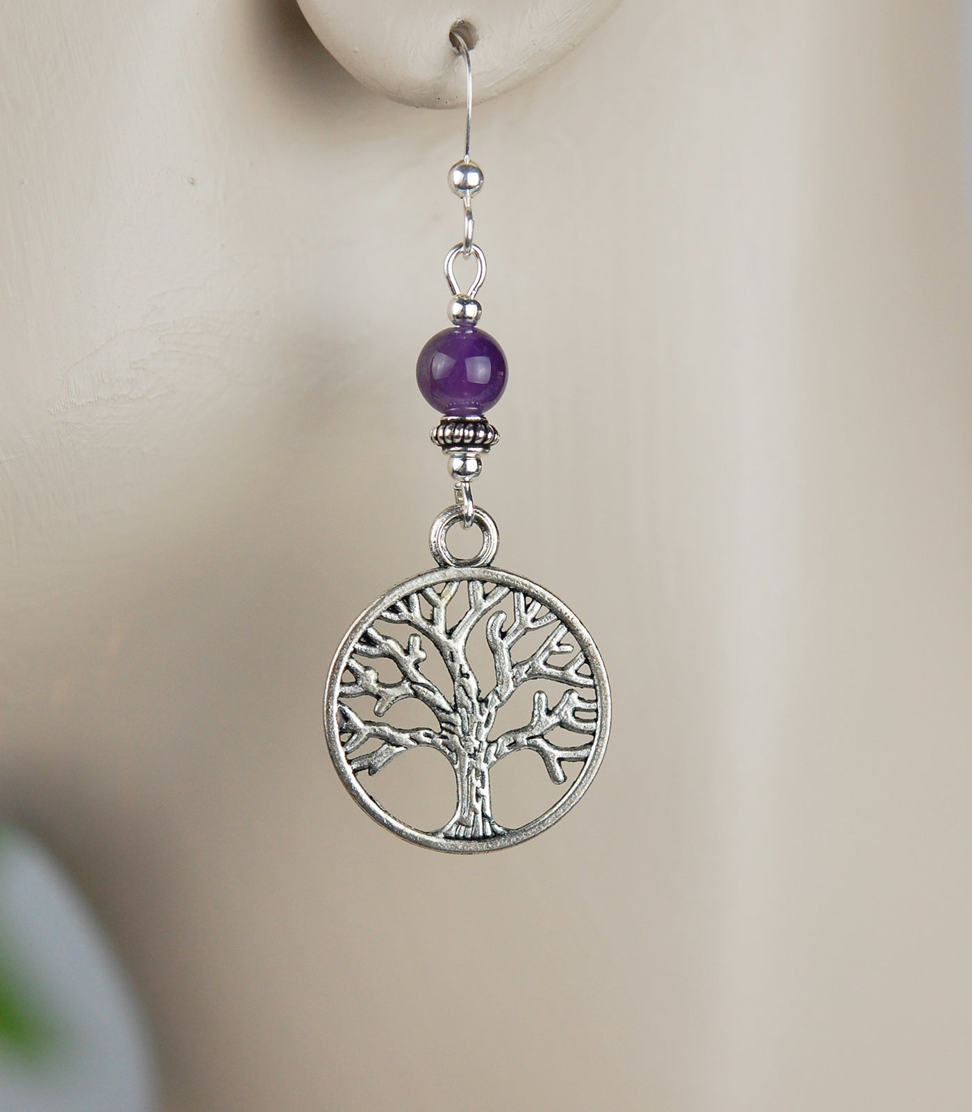Celtic Tree of Life with Amethyst