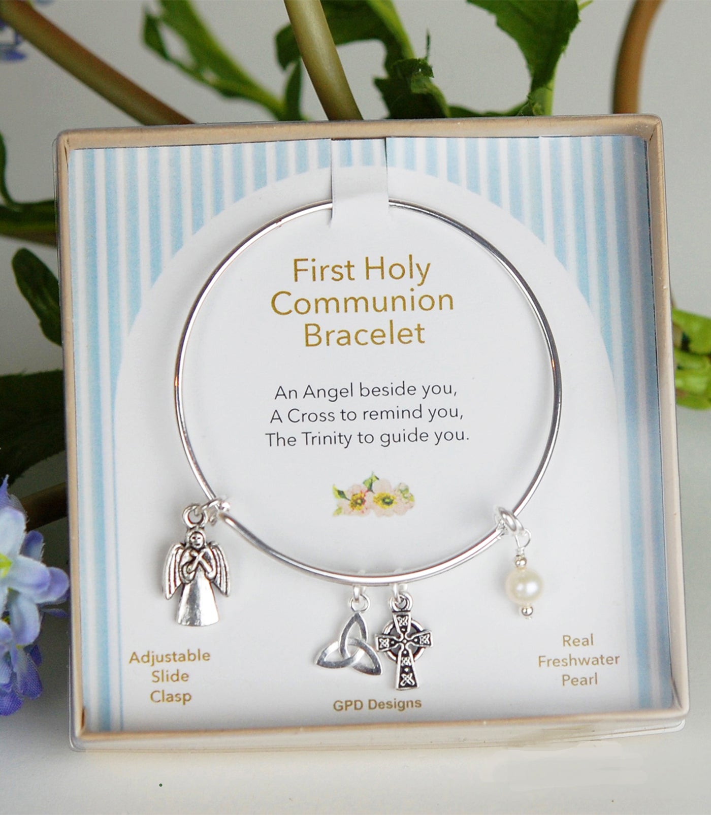 Girl's First Holy Communion Blessings Bracelet