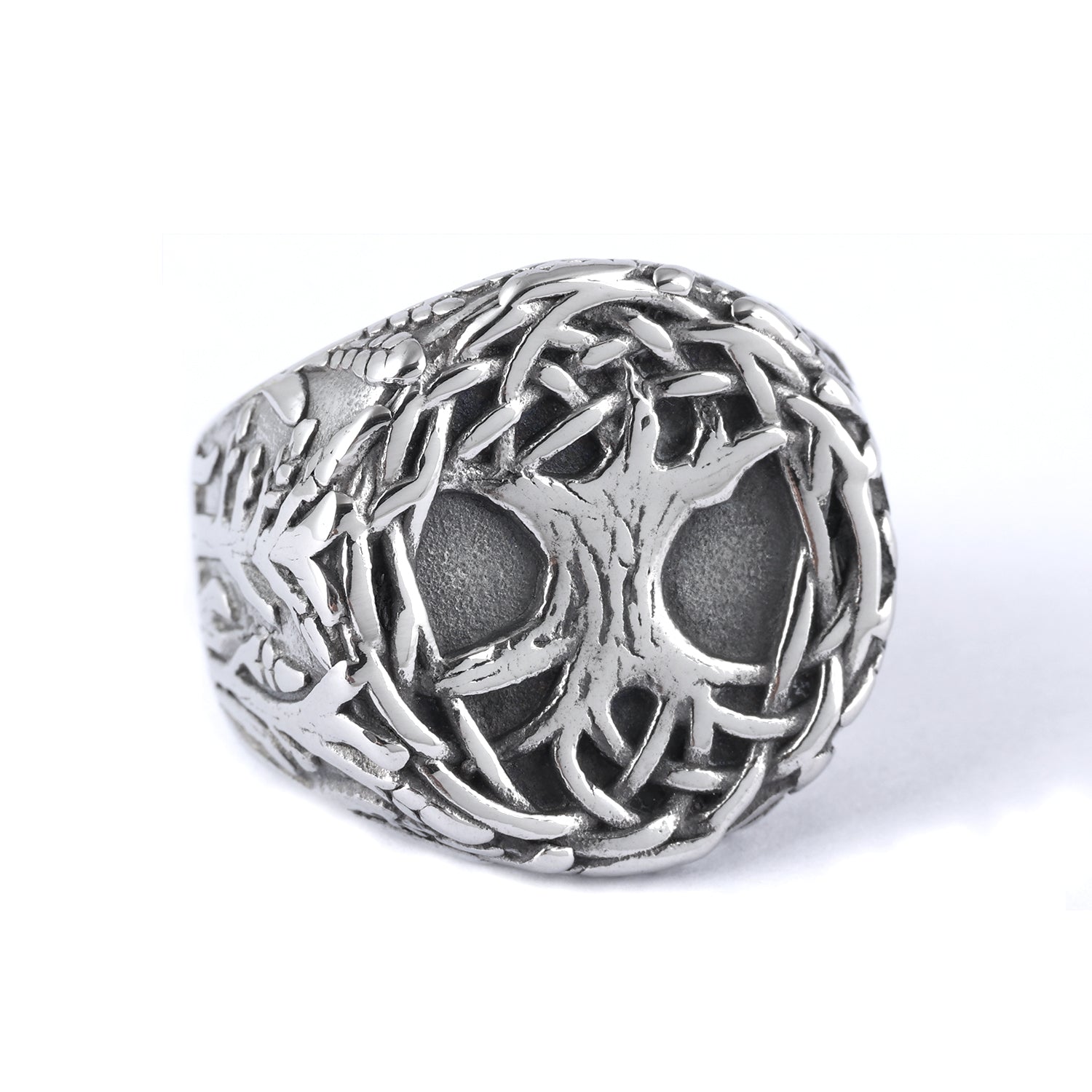 Celtic Knot Tree of Life Ring - Yggdrasil