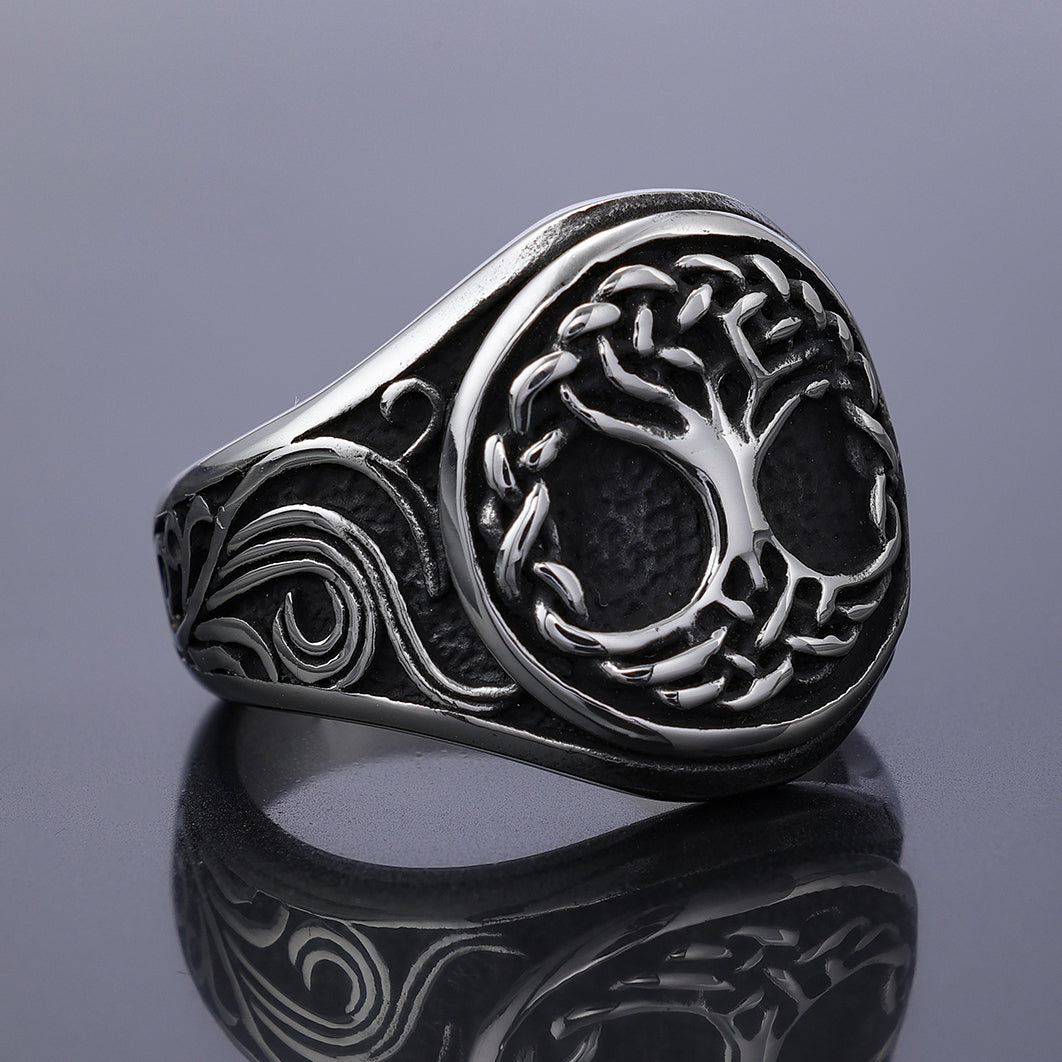 Celtic Knot Tree of Life Ring