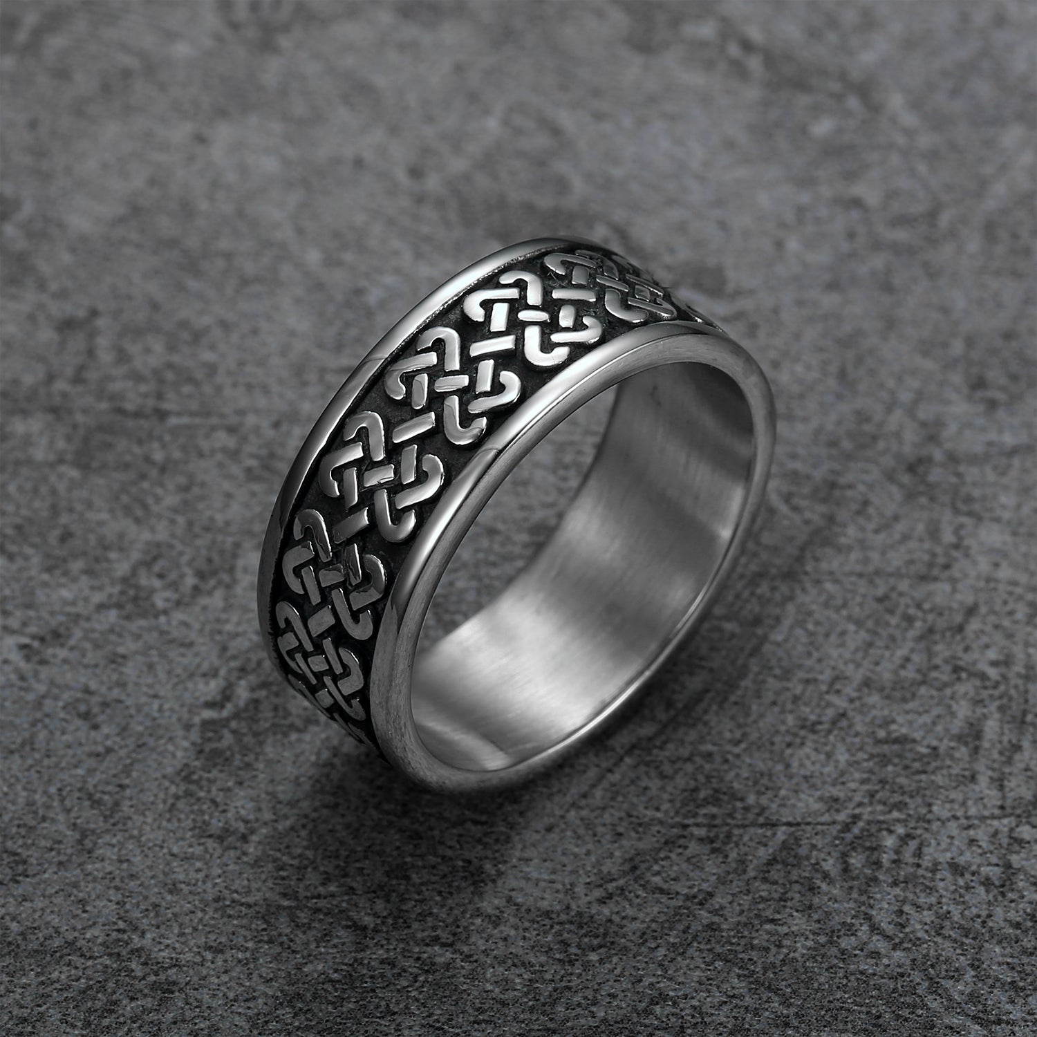 Rectangle Celtic Knot Band