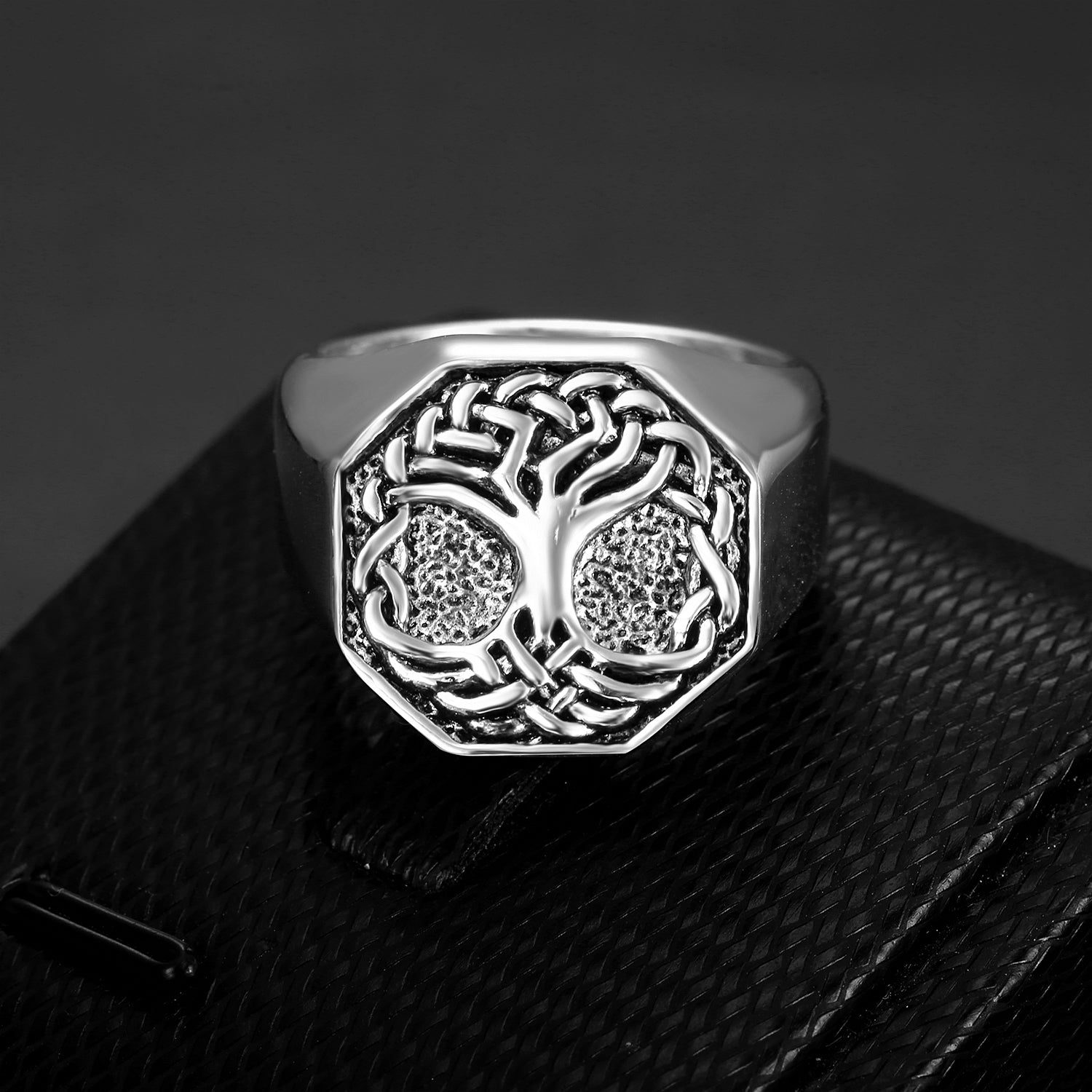 Celtic Knot Tree of Life Ring