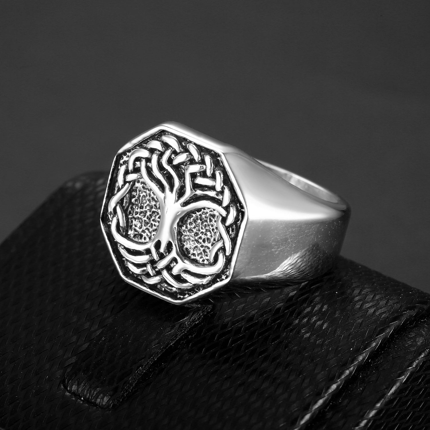 Celtic Knot Tree of Life Ring