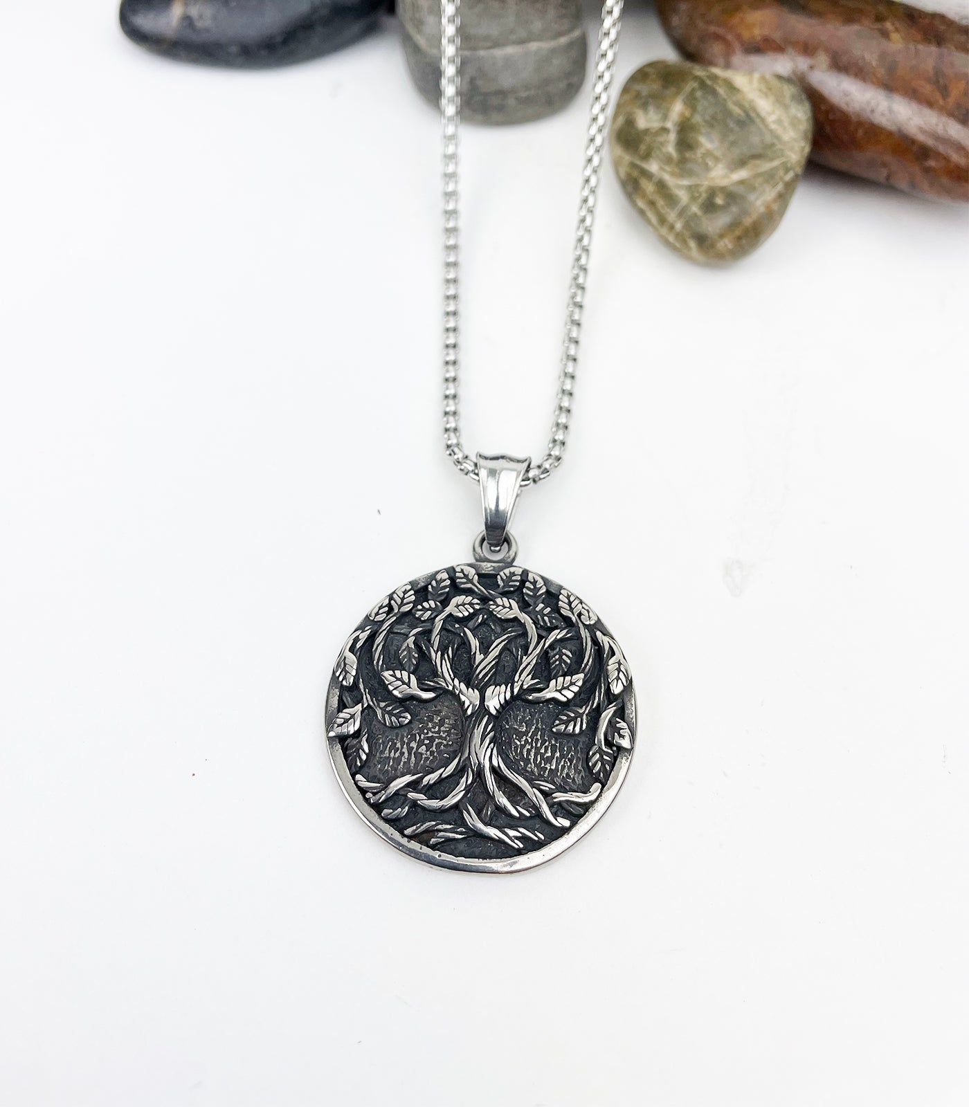 Tree of Life Stainless Steel Pendant