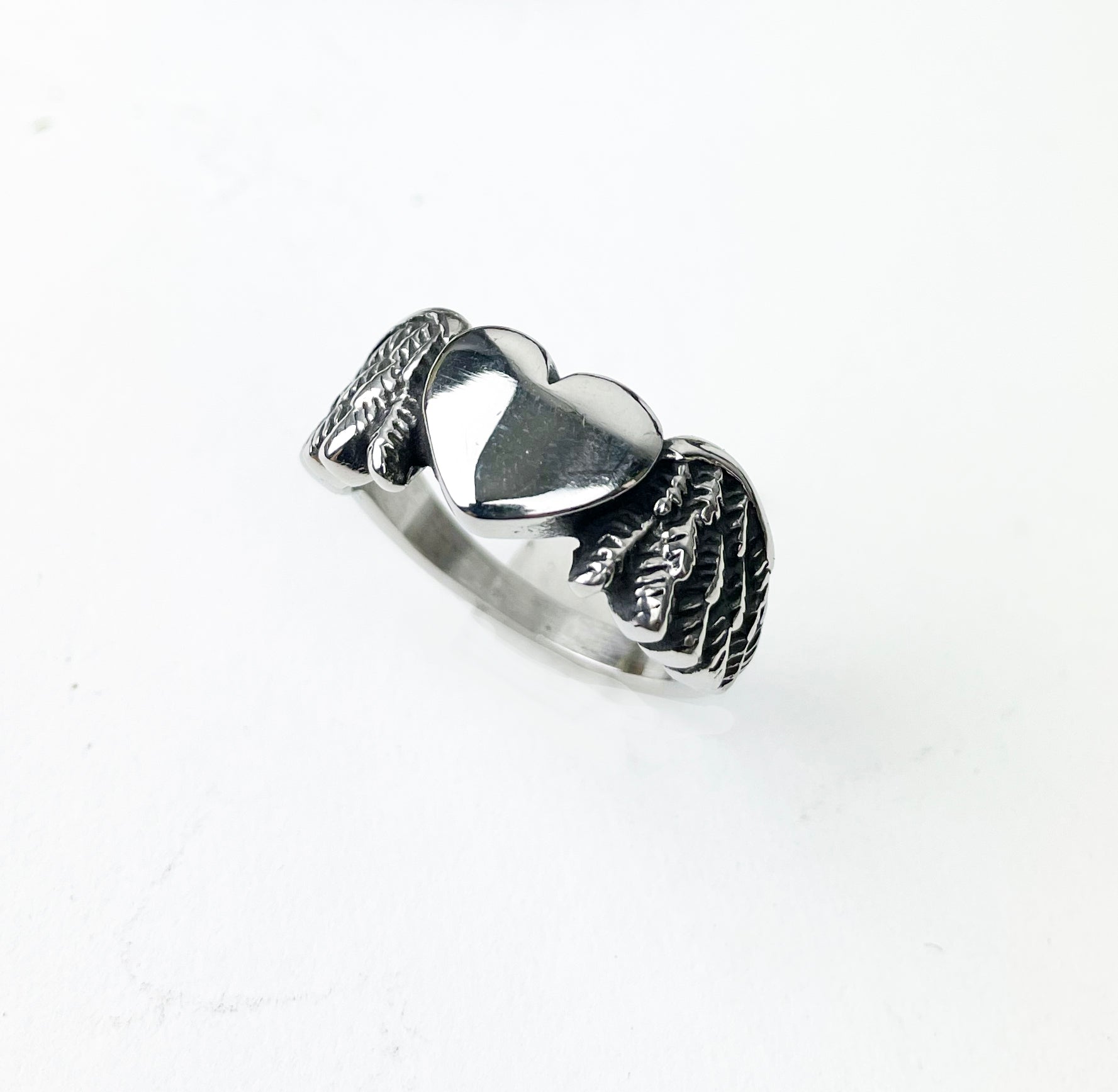 Winged Heart Ring