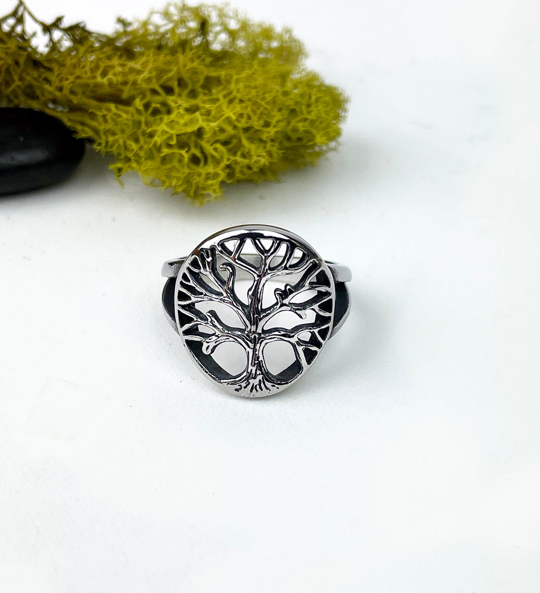 Woman's Tree of Life Women's Stainless Steel Ring