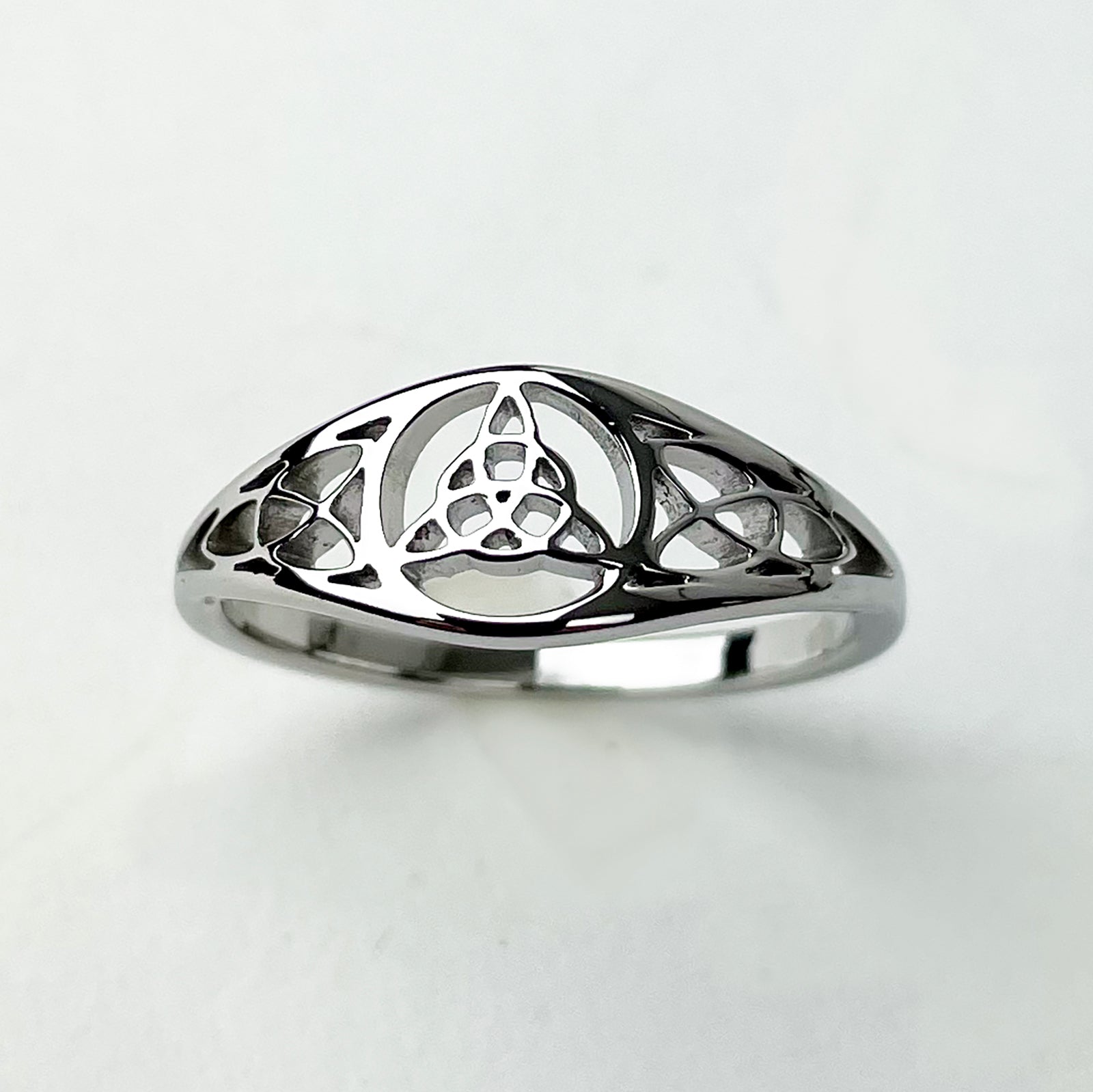 Woman's Fancy Trinity Knot Ring