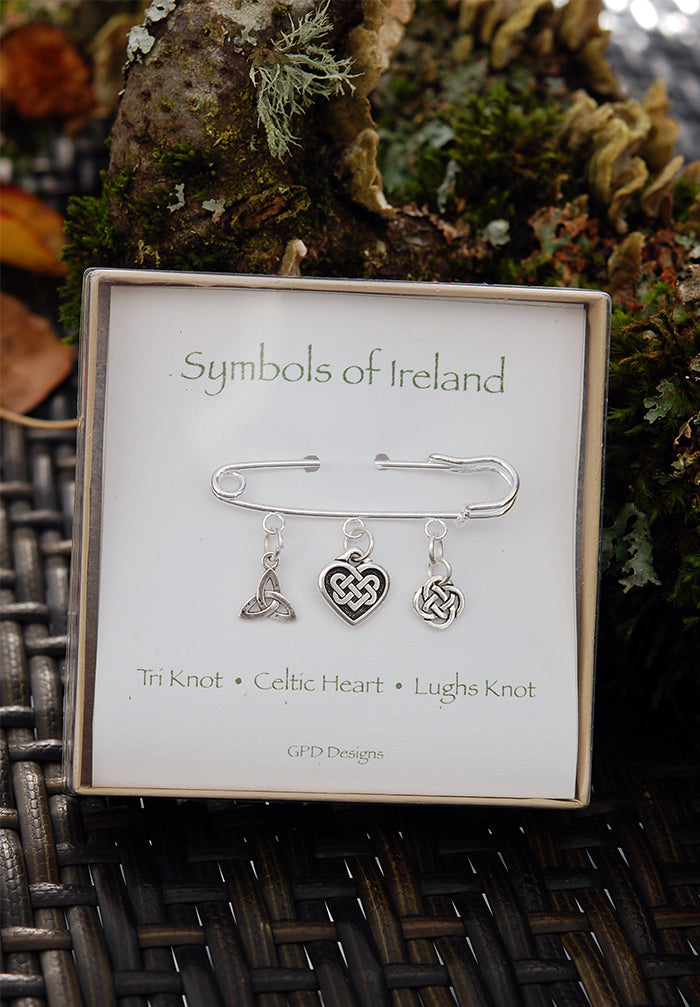 Celtic Heart Pin