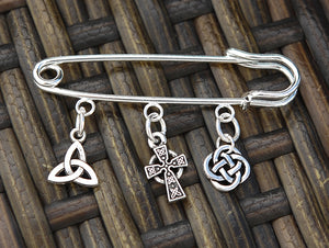 Celtic Cross Pin