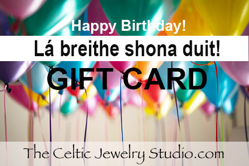 "Happy Birthday" Gift Card