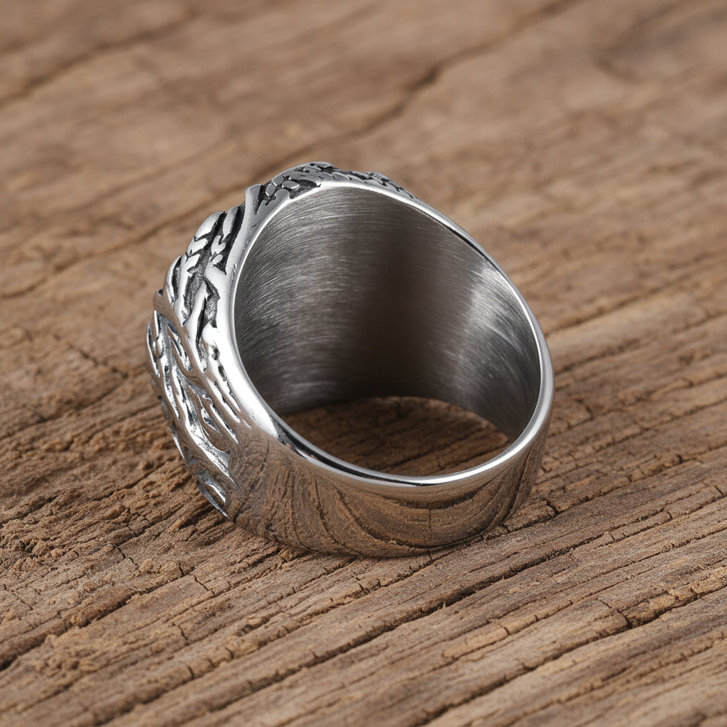 Celtic Knot Tree of Life Ring - Yggdrasil
