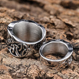 Heavy Quad Tri Knot Ring