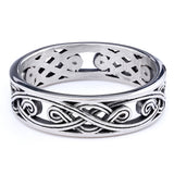 Open Celtic Knot Ring