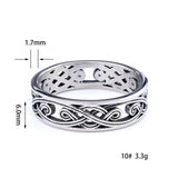 Open Celtic Knot Ring