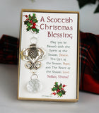 Scottish Thistle Christmas Ornament